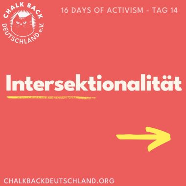 16 Days of Activism - Tag 14

Intersektionalität
